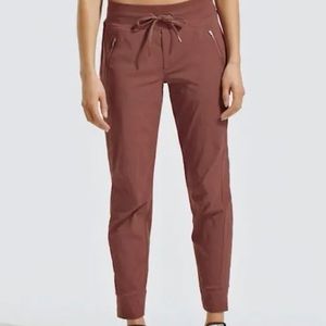 Athleta Trekkie North Jogger Cognac Brown 0